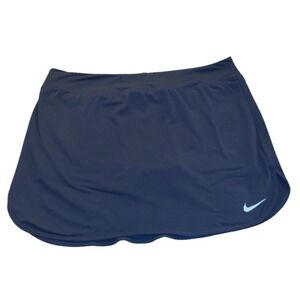Nike Dri Fit Womens Skirt Shorts Skort Athletic Tennis Golf Black XL Athleisure